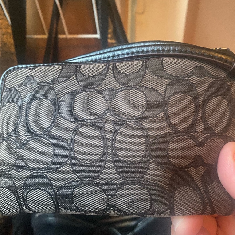 Coach purse and wallet